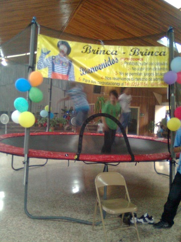 trampol�n, brinca brinca